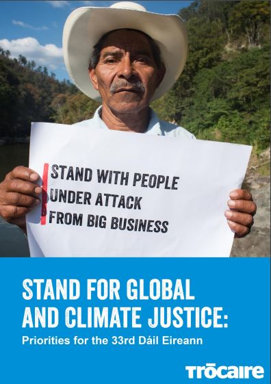 Stand for Global and Climate Justice: priorities for the 33rd Dail