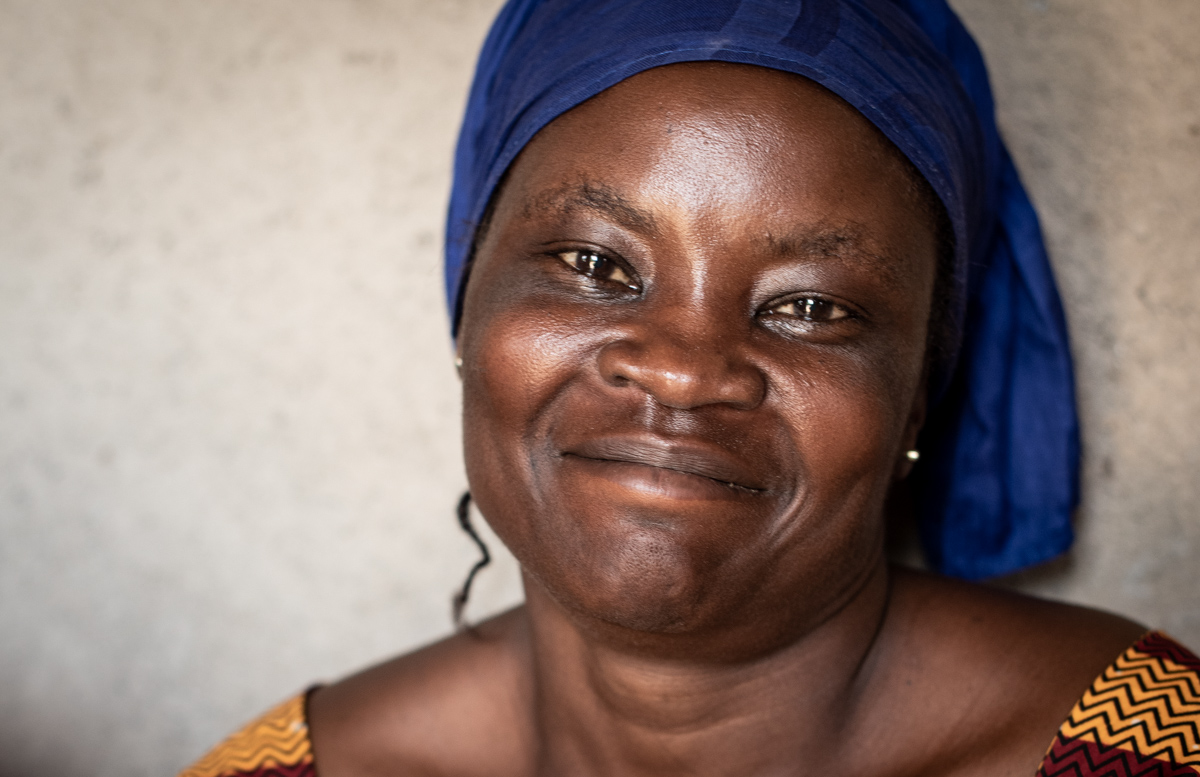 Nangeya Magi (40) is a member of a ‘protection committee’ in the DR Congo that provides support to women who have been affected by violence. Photo : Garry Walsh / Trócaire