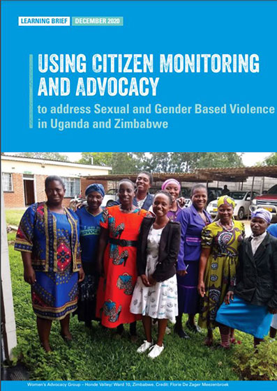 Using Citizen Monitoring and Advocay to address Sexual and Gender Based Violence in Uganda and Zimbabwe